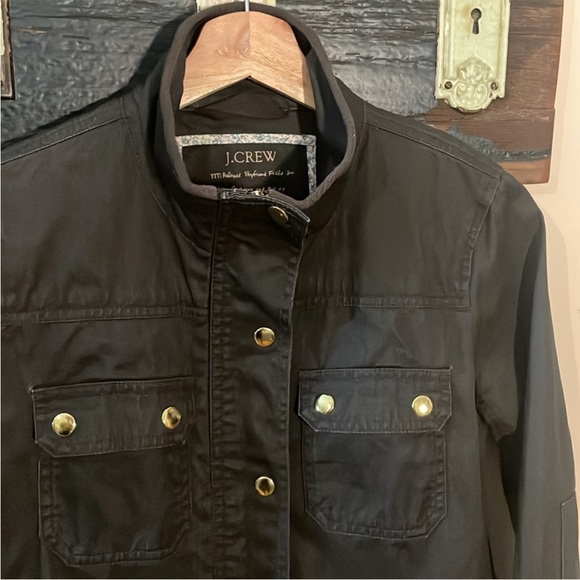 J. Crew Olive Green Boyfriend Relaxed Fit Field Jacket Size XS - Picture 12 of 16